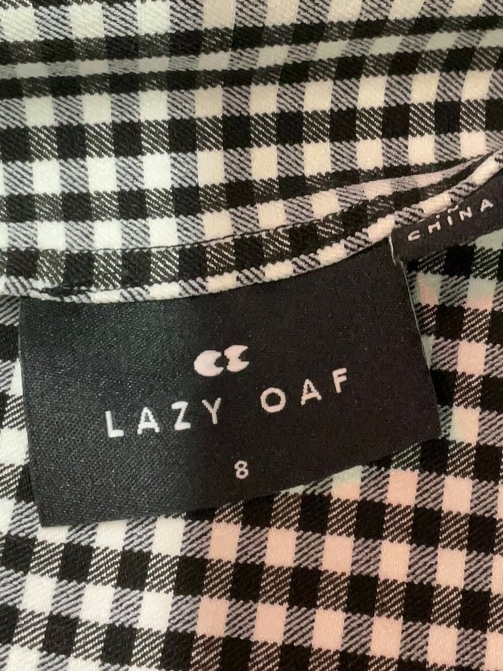 LAZY OAF Cherry Boob gingham retro crop top - Picture 8 of 10